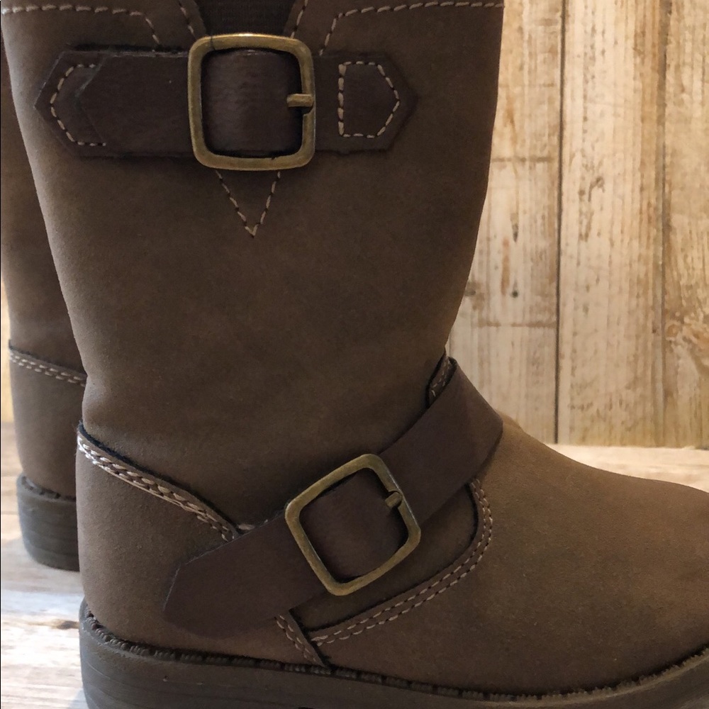 Size 7 toddler girl brown boots